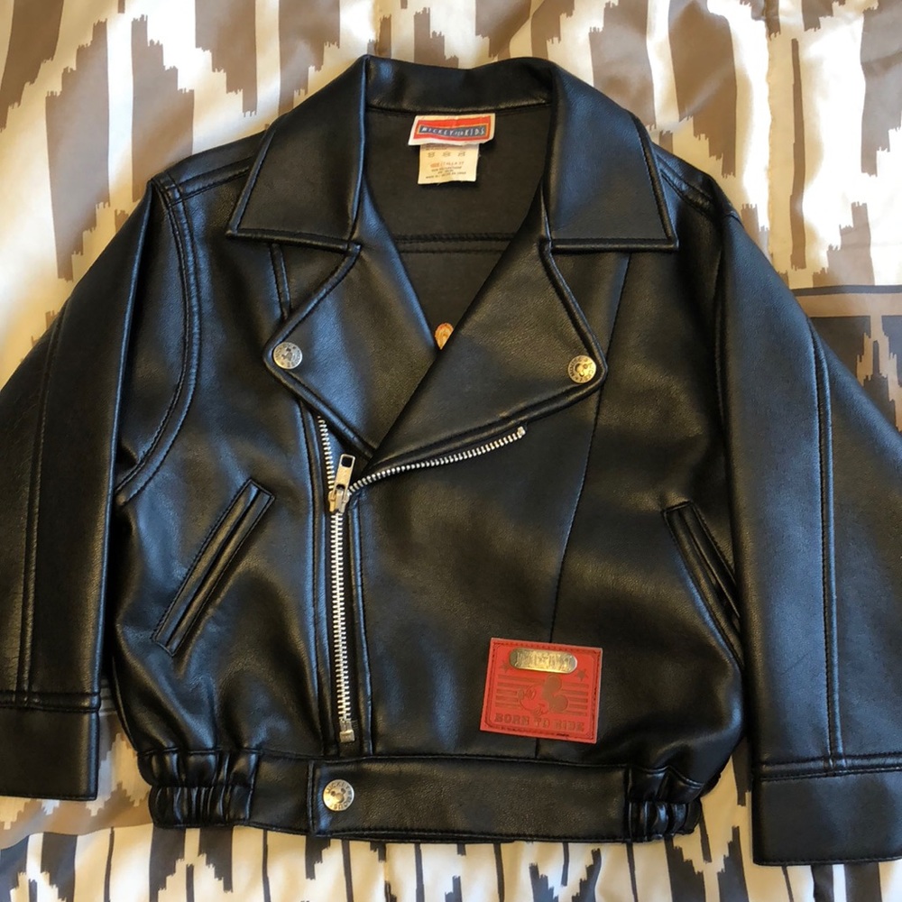 Mickey Mouse Biker Jacket